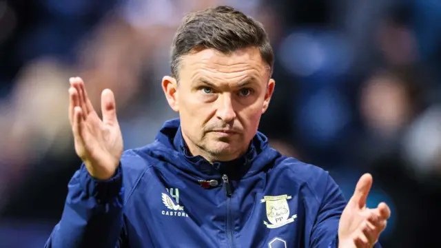 Preston manager Paul Heckingbottom