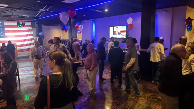 A Republican Party watch party at Allentown