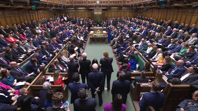 A packed House of Commons