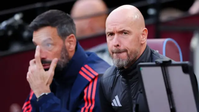 Ruud van Nistelrooy and Erik ten Hag