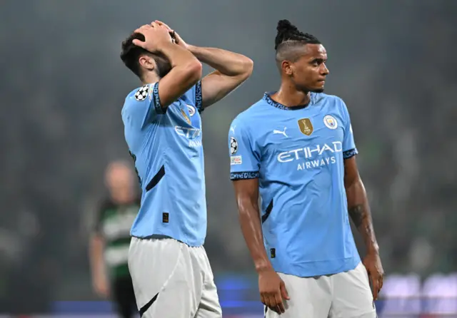 Man City disappointed