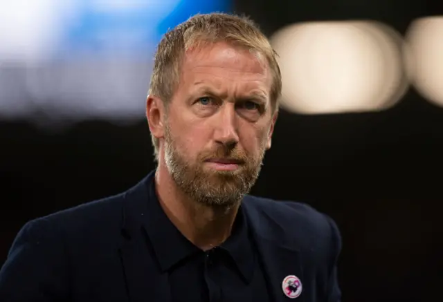 Graham Potter as Brighton manager.