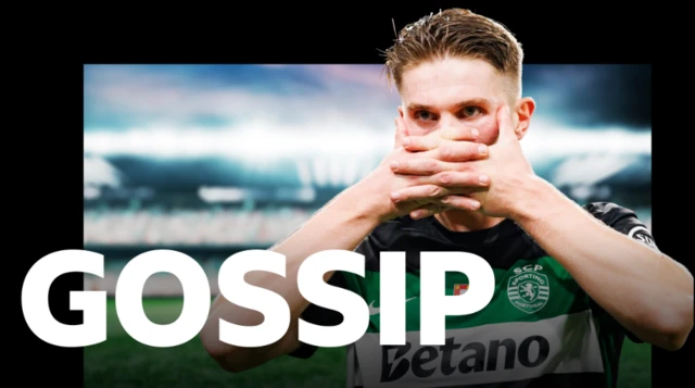 BBC Sport Gossip graphic featuring Viktor Gyokeres