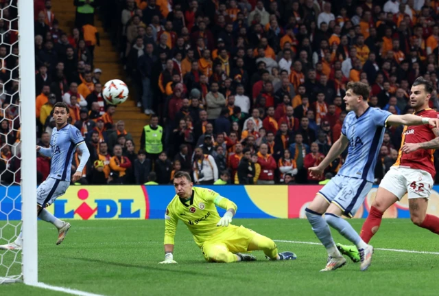 Tottenham Hotspur's Will Lankshear scores their first goal