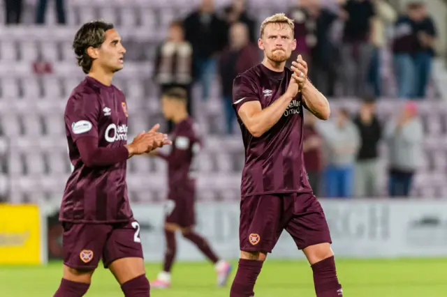 Stephen Kingsley claps his hands