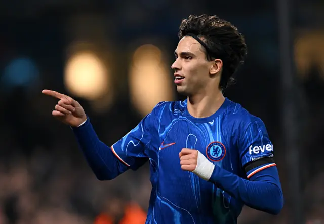 Joao Felix of Chelsea celebrates