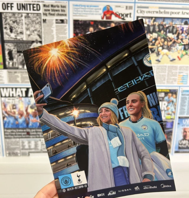 Manchester City match programme