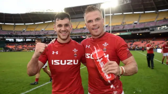 Tomos Williams and Gareth Anscombe