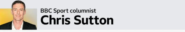 BBC Sport columnist banner for Chris Sutton