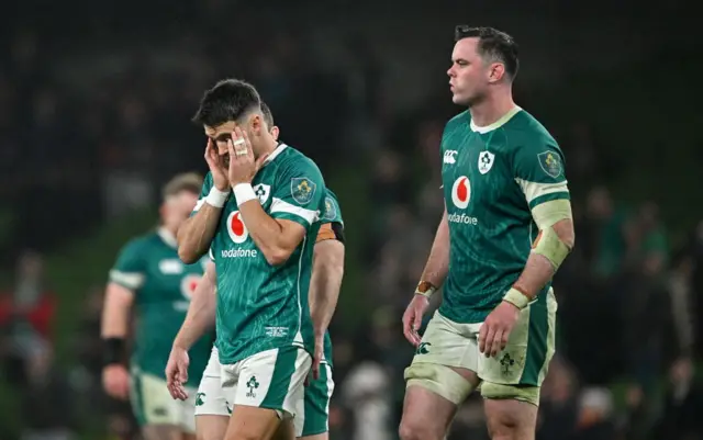 Conor Murray dejected at full-time