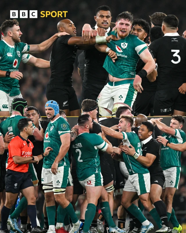 Ireland v New Zealand