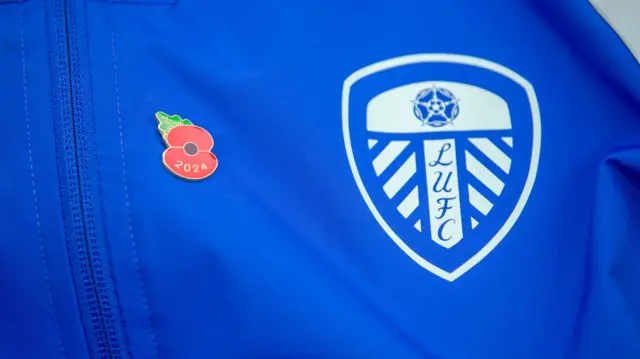 Leeds poppy on shirt