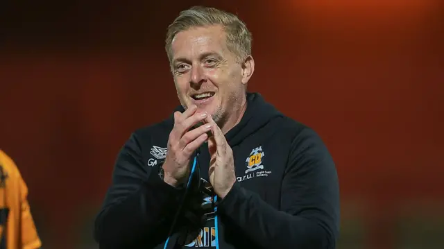 Garry Monk clapping