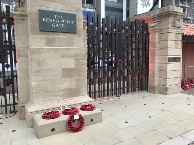 Rose and Poppy gates