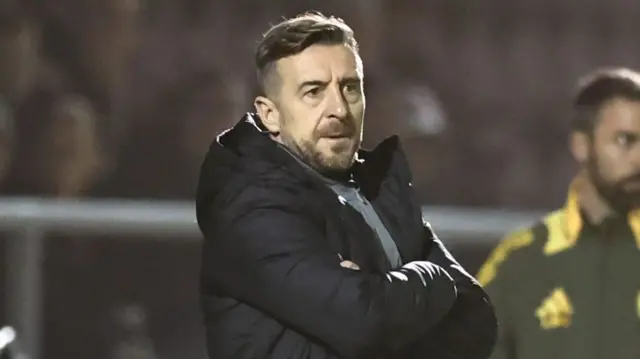 Northampton manager Jon Brady