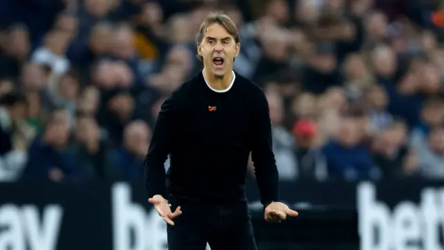 West Ham manager Julen Lopetegui