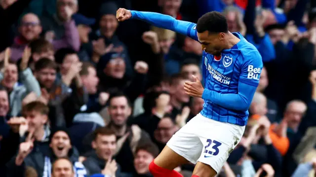 Josh Murphy celebrates