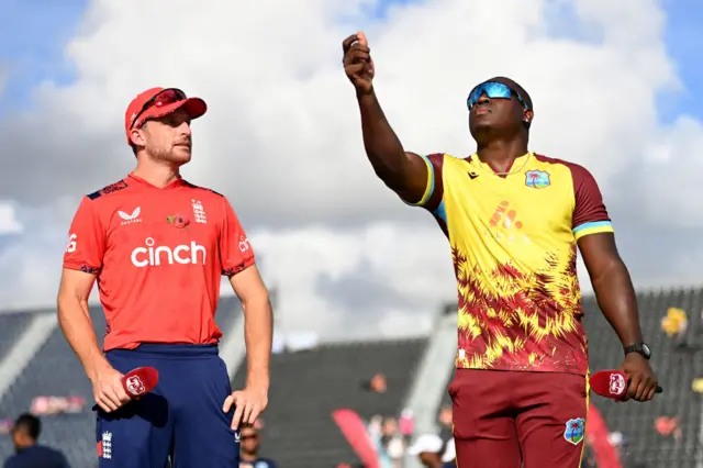 Jos Buttler and Rovman Powell