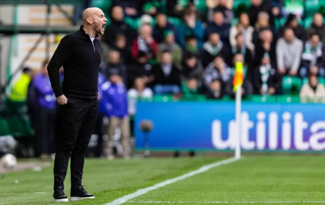 Hibs' David Gray is under increasing pressure