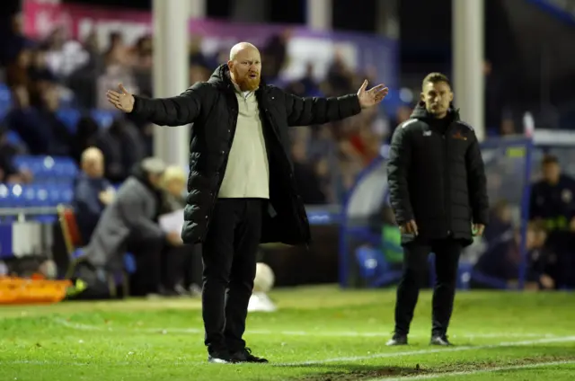 Solihull Moors manager Andy Whing