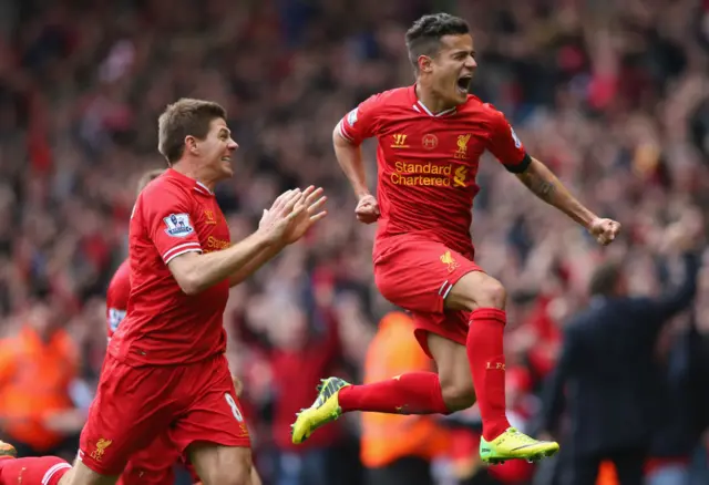 Liverpool celebrate