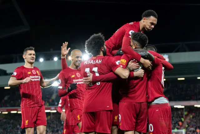 Liverpool celebrate