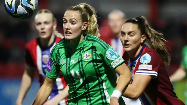 Rachel Dugdale has become a regular for Northern Ireland under Tanya Oxtoby