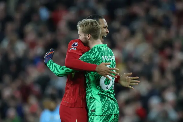 Liverpool celebrate