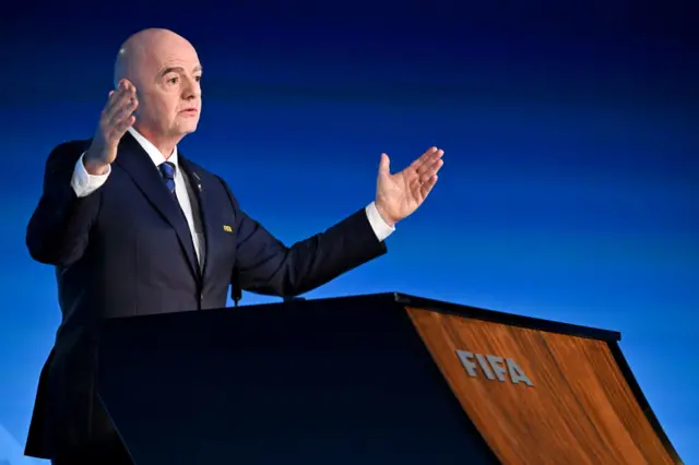 Fifa president Gianni Infantino