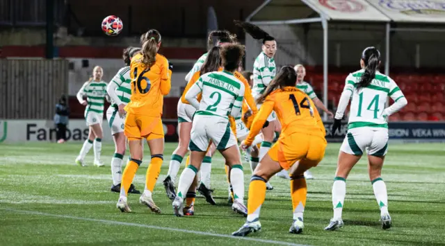 Alba Redondo makes it 3-0 to Real Madrid v Celtic