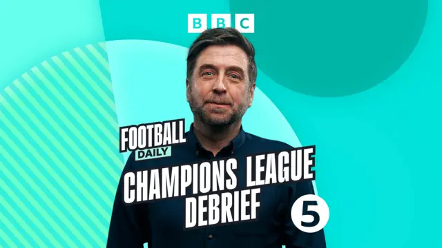 Champions League Debrief graphic