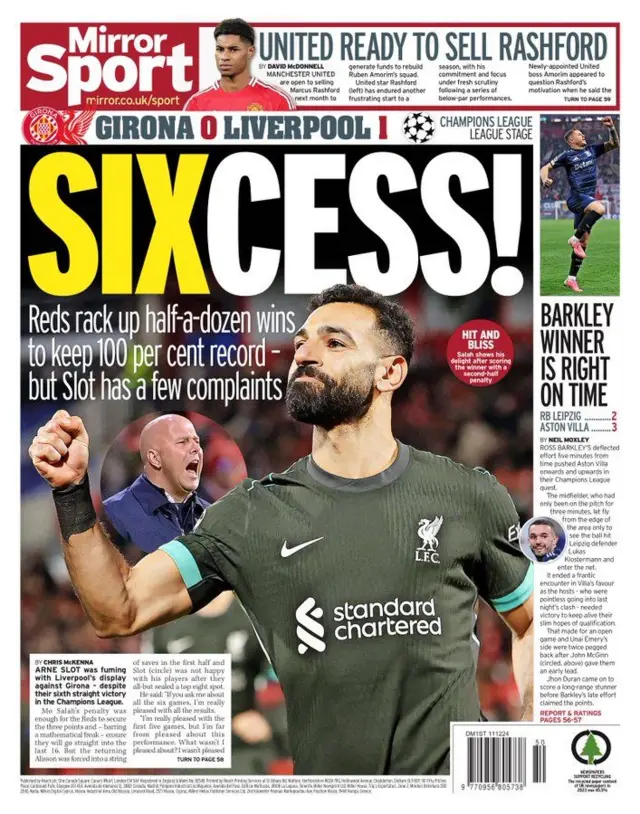 Mirror back page