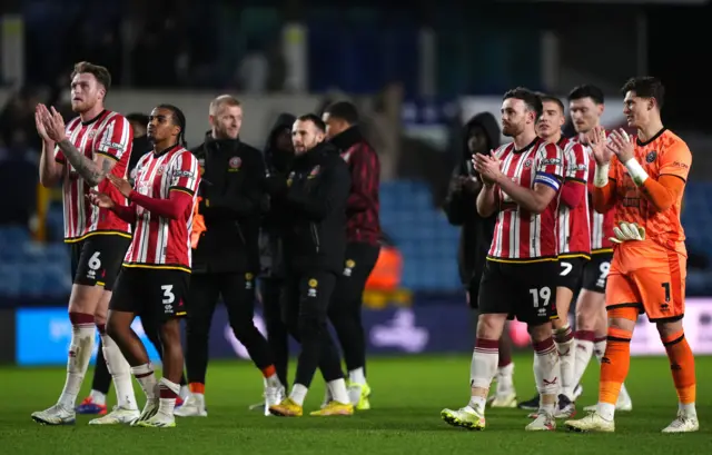 Sheffield United celebrate victory