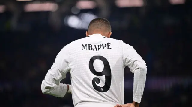 Kylian Mbappe of Real Madrid