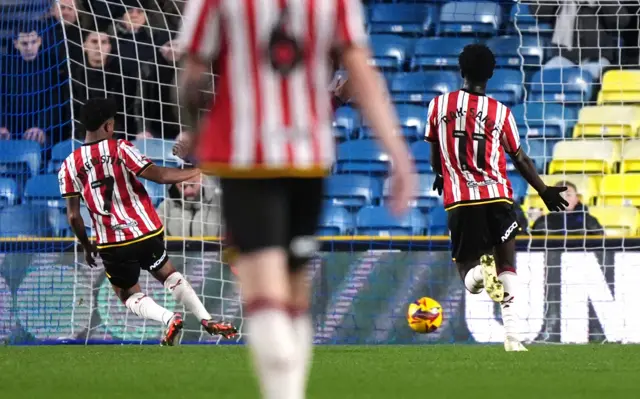 Rhian Brewster scores for Sheffield United