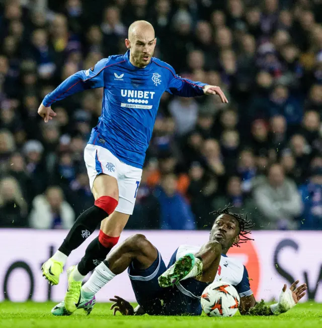 Rangers 0-0 Tottenham Hotspur