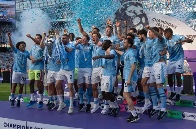 Man City win Premier League