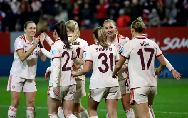 Bayern Munich celebrate