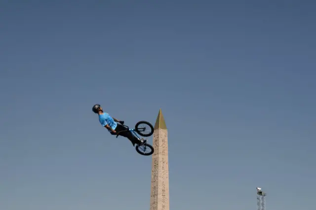 BMX rider at Olympic Games