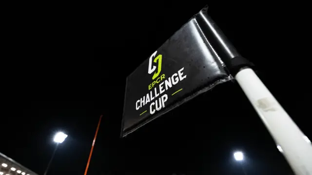 Challenge Cup flag at Hive Stadium