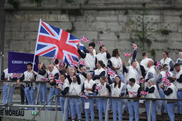 Team GB Olympic opening ceremony