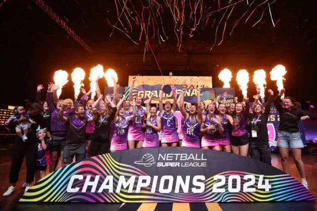 Loughborough Lightning win Super League