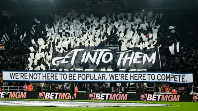 Newcastle fans