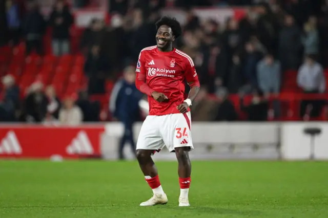 Ola Aina dancing