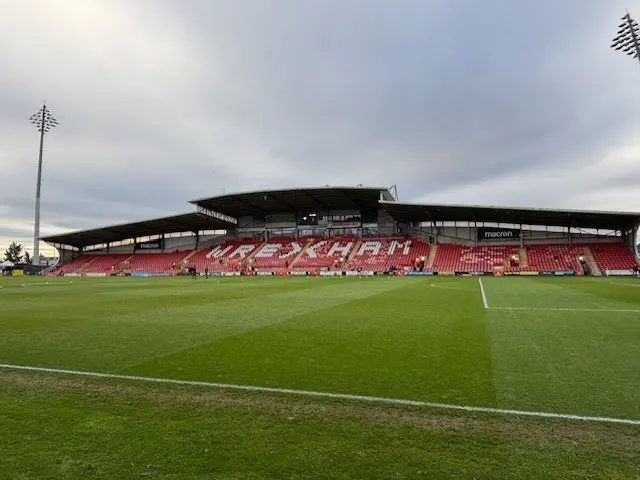 Wrexham ground general view