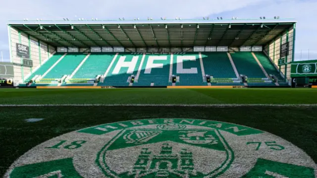 A general view of Hibernian's Easter Road