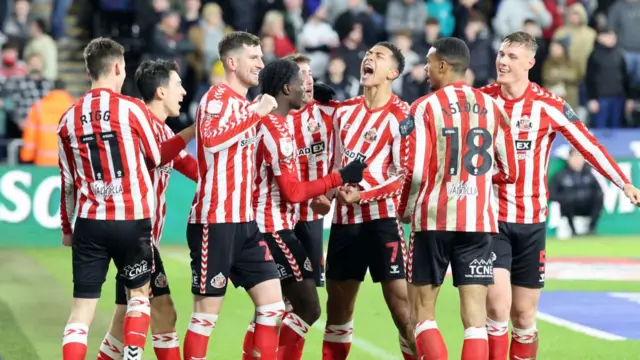 Sunderland celebrate