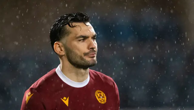 Motherwell forward Tony Watt