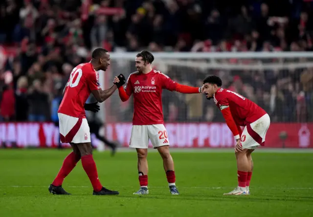 Willy Boly, Jota Silva and Morgan Gibbs-White