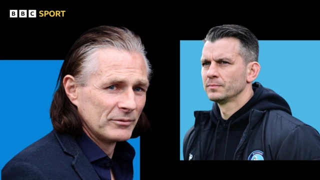 Gareth Ainsworth and Matt Bloomfield